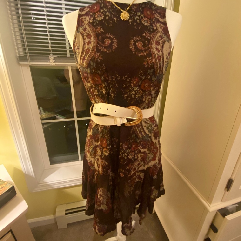 Small, paisley pattern Free People dress